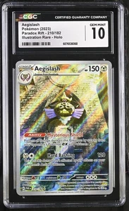 CGC 10 Aegislash 210/182 SV04: Paradox Rift Holo - Bild 1 von 3