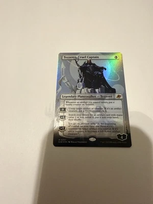 MTG Tezzeret, Cruel Captain FOIL (Borderless) Edge of Eternities | EOE - Image 1 of 2