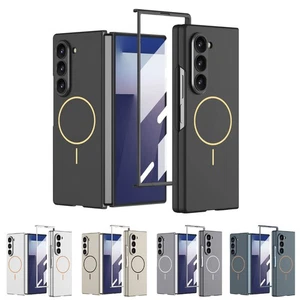 360° Hülle für Samsung Galaxy Z Fold 7 Stoßfeste Glas Hinge Schutz Case Magnet - Picture 1 of 19