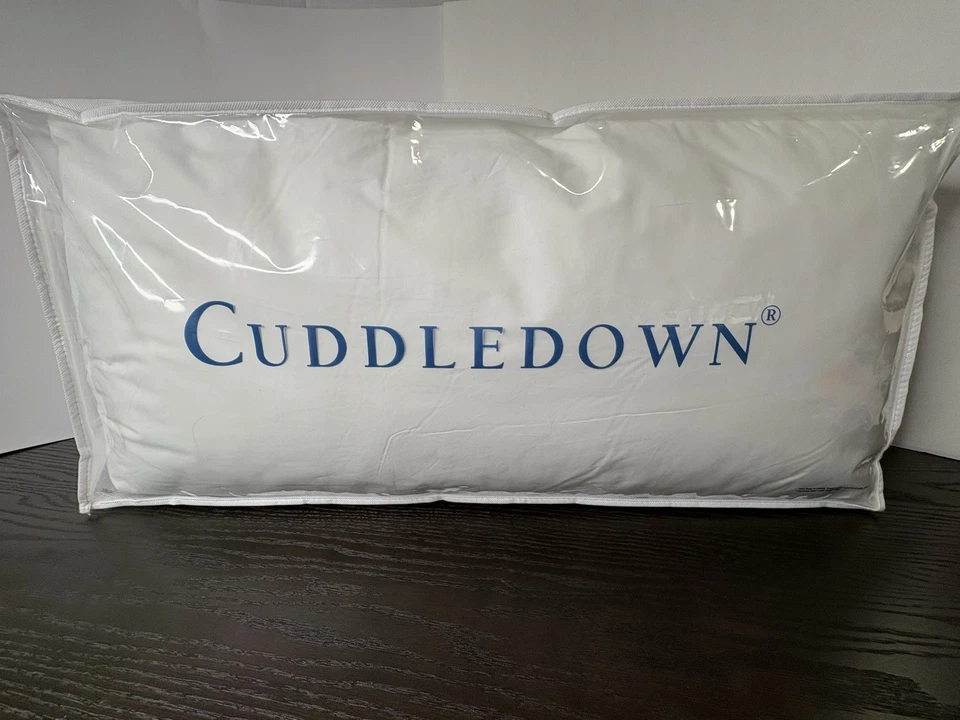 Cuddledown Synthetic Pillow KING Size  20 in x 36 in Medium Density NEW - Image 1 of 4
