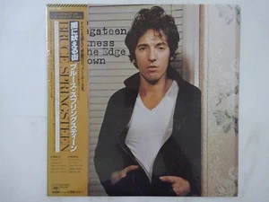 Bruce Springsteen Darkness On The Edge ~ CBS/Sony 25AP 1000 Japan Shrink LP OBI - Picture 1 of 3