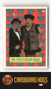 Pegatinas 1987 Topps WWF #14 Mr. Fuji/Killer Khan WWF - Imagen 1 de 2
