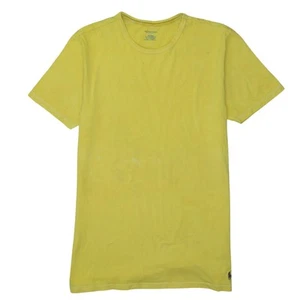 Vintage Polo Ralph Lauren Women's T Shirt Yellow Large - Picture 1 of 6
