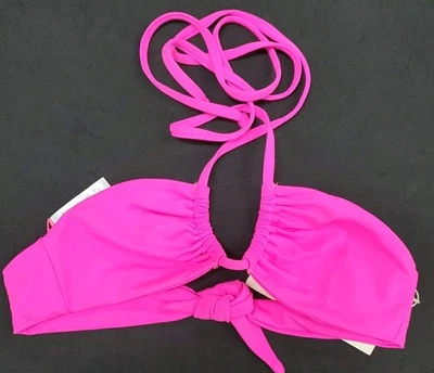 New MARA HOFFMAN Yayi Rosashckng Bikini Swimsuit Top Pink Size XS - Image 1 of 4