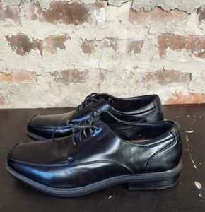 Zapatos de vestir Croft & Barrow para hombre talla 10,5 Ortholite negro AA - Imagen 1 de 6