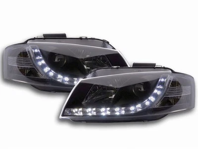 LED Scheinwerfer in schwarz für Audi A3 8L 1996-2000 - Bild 1 von 3