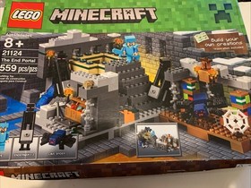 Sealed LEGO Minecraft: The End Portal (21124) Shelf Wear See Photos Ebb19