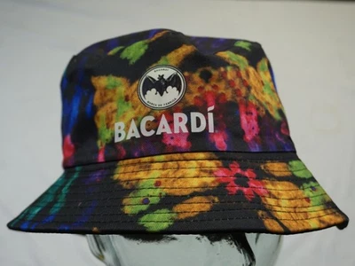 Bacardí Neón Arco Iris Sombrero Cubo, Gorra Protección UV Foto 1 de 4
