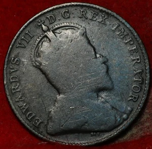 1905 Canada 10 Cents Silver Foreign Coin - Picture 1 of 2