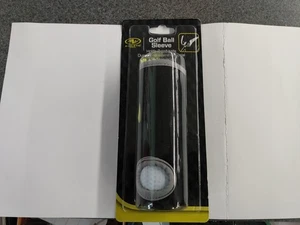 Athletic Golf Ball Sleeve With 2 Golf Tee Loops - Holds 3 Golf Balls NEW - Picture 1 of 4