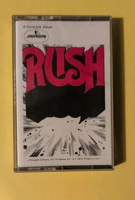 RUSH self-titled cassette debut album reissue 70s classic progressive rock vg+ - Image 1 of 3