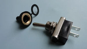 Heavy Duty Toggle Switch ON/OFF + waterproof cover & terminals - Picture 1 of 1