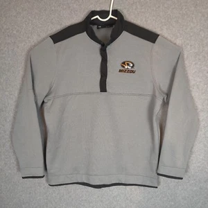 Under Armour Men Quarter Zip Sweater XL Solid Gray Mizzou Long Sleeve Golf - Imagen 1 de 12
