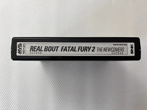Snk Neo Geo Real Bout Fatal Fury 2 The Newcomers Mvs Mint condition 100% Origina - Photo 1/4