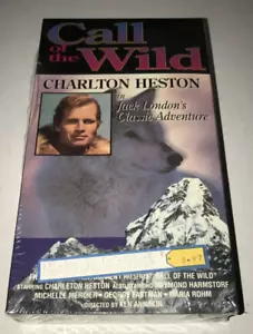 The Call Of The Wild VHS Video Movie Tape 1993 Charlton Heston Sealed NOS - Picture 1 of 3