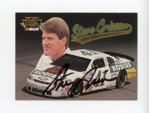 Steve Grissom 1997 Ultra Update Autogramme Auto handsigniert Fleer Embossed COA - Bild 1 von 3