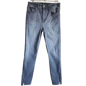 Abercrombie & Fitch SIMONE Gray Wash Jeans High Rise Ankle Stretchy Denim 26/2R - Picture 1 of 12