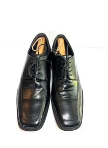Giorgio Brutini Black Leather Oxford Dress Shoes Men Size 14 M Style 175841 - Picture 1 of 12