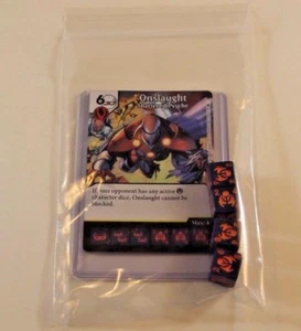 Marvel Dice Masters X-MEN First Class * ONSLAUGHT * RARE Uncommon Set CUR 4 dice - Picture 1 of 1