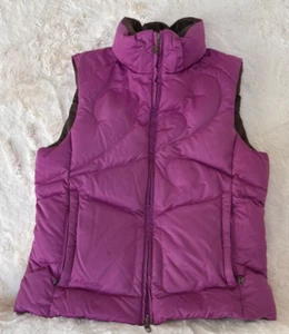 Columbia Titanium Jacket Padded Vest Women's Magenta Color Size M Duvet et Plume - Picture 1 of 15
