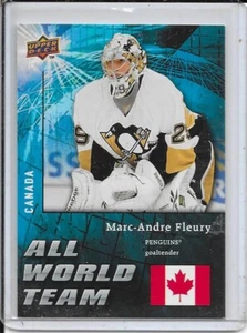 2009-10 Upper Deck Marc-Andre Fleury All World Team # AW3 - Picture 1 of 2