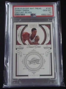 2009-10 National Treasures Danny Green Rookie RC Silver #08/10 PSA 10 POP 1 - Picture 1 of 3