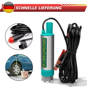 12V Elektrische Ölpumpe Kraftstoffpumpe für Auto Dieselpumpe Tauch Wasserpumpe - Bild 1 von 15