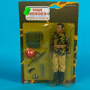 MOC 1981 Mego Lion Rock GB War Heroes World War 2 British Paratrooper - Picture 1 of 5