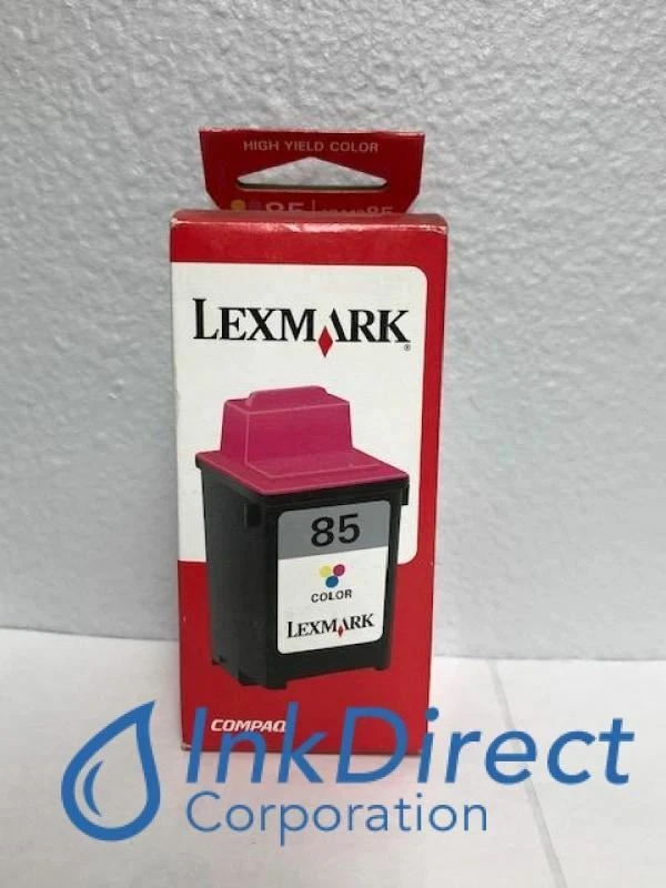 Genuine Lexmark 12A1985 Lex 85 Ink Jet Cartridge Color 7200V Z11 ExecJet 4072 Je - Image 1 of 1
