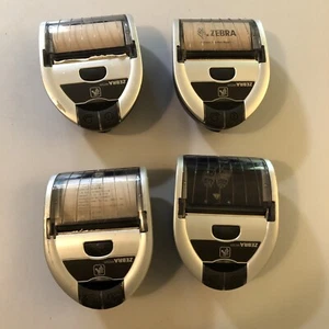 lot of 4 Zebra MZ320 Mobile Portable Receipt BLUETOOTH Thermal Printers - Picture 1 of 4