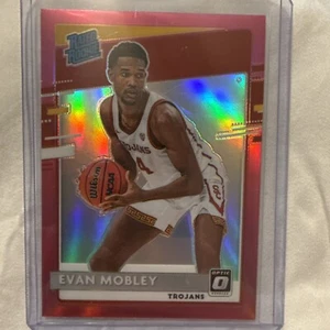 2021 Panini Chronicles Draft Picks Pink Prizm #202 Evan Mobley Rated Rookie - Foto 1 di 10