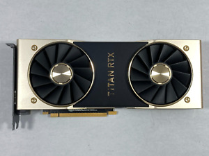 Tarjeta de gráficos Nvidia RTX Titan 24 GB GDDR6 funciona lo último