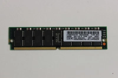 IBM 92G7254 92G7300 05H0938 4MB 1MX36 P 70NS 5.0V SIMM MEMORY MODULE 8641 - Image 1 of 2