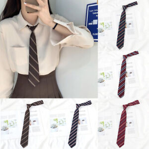 Uniform Tie Ribbon Tie Neck Ties JK Bow Tie College Style Cravat Small Bowtie UK