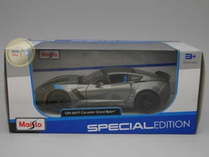 Chevrolet Corvette Gran Sport (2017) - Maisto 1:24 - MA31516GY - Foto 1 di 1