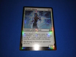 MTG Magic Heliod's Pilgrim FOIL Signed Artist Proof x1 w/ Sketch M15 Izzy - Bild 1 von 2
