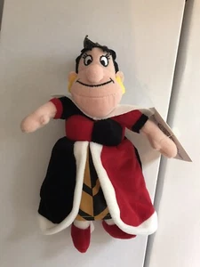 Herzkönigin The Disney Store Sitzsack Plüschtier Alice im Wunderland mit Etikett - Bild 1 von 2