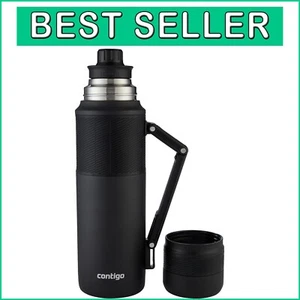 Durable Vacuum Insulated Travel Flask - Keep Drinks Hot for 35H & Cold for 60H - Picture 1 of 12