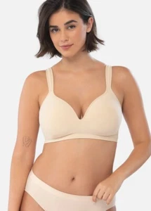 Underoutfit- 460 The Perfect Neckline Bra, size Large - Sand - Picture 1 of 2