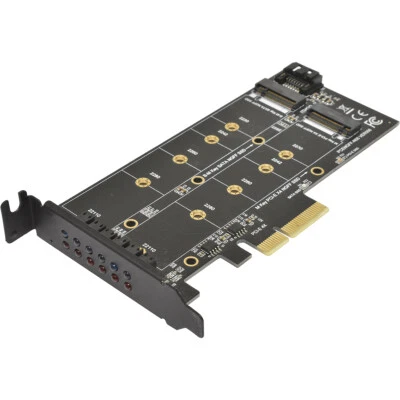 ITHOO PCENGFF-N05 10 Gbps PCIe x4 to M.2 Key M+B Expansion Card LP - Bild 1 von 4