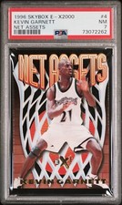 1996-97 SkyBox E-X2000 Net Assets #4 Kevin Garnett #4 | PSA 7 |