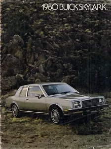 Buick Skylark 1980 USA Market Sales Brochure Limited Sport Sedan Coupe FAIR - Picture 1 of 1