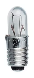 2K215 -2 X 5mm x 15mm 12Volt 1.8watt Einschrauben Rohrförmig Birnen Mes (E5.5 - Bild 1 von 11