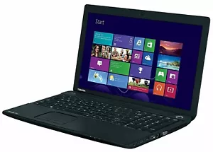 WINDOWS 10 TOSHIBA SATELLITE PRO LAPTOP C50 i3-3120M WEBCAM 4GB / 8GB RAM HDMI - Picture 1 of 6