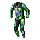 RST Pro Series Evo Airbag CE Motorcycle One Piece Leather Suit Green / Black