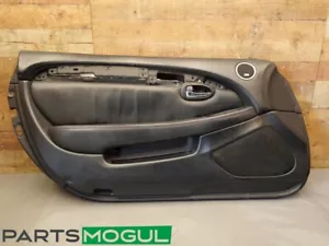 2002-2010 LEXUS SC430 FRONT LEFT DRIVER DOOR TRIM PANEL BLACK OEM - Picture 1 of 9