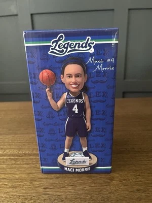 Maci Morris Bobblehead Kentucky Wildcats Lexington Legends Autographed Box - Image 1 of 4