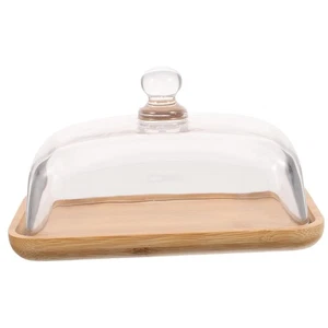 Elegante Soporte para Pasteles con Cubierta de Cúpula para Exhibición Cupcakes Postres y Pan... - Imagen 1 de 9