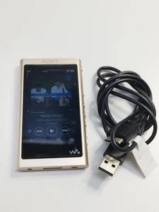 Sony NW-A55 Walkman Digital Audio Player Hi-Res MP3 Bluetooth USB-C Pale Gold - Picture 1 of 12