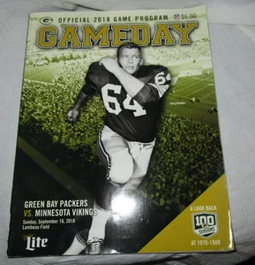 16. SEPT.2018 SPIELPROGRAMM GAMEDAY PACKERS vs VIKINGS MAGAZIN & Spielerlisten - Bild 1 von 2